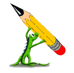 Mozilla holding pencil